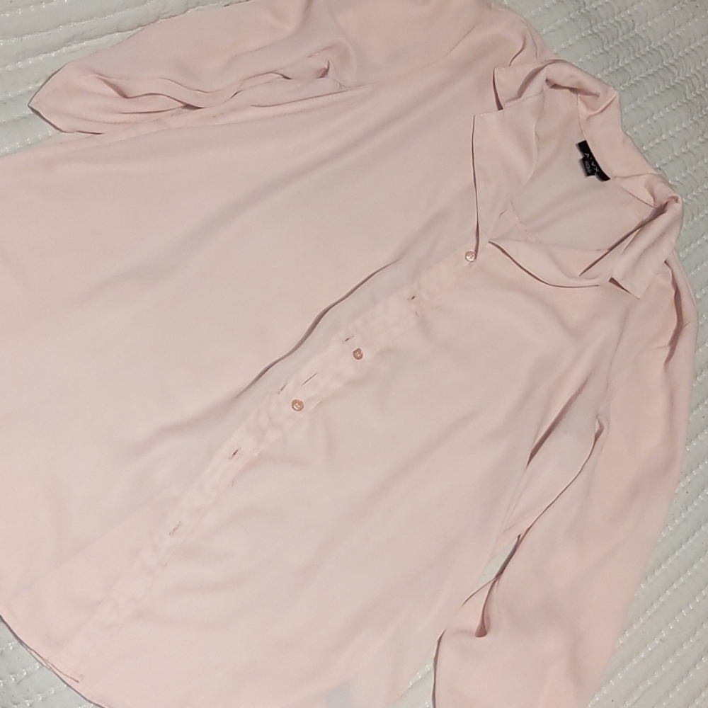 ALYX Sheer pink blouse